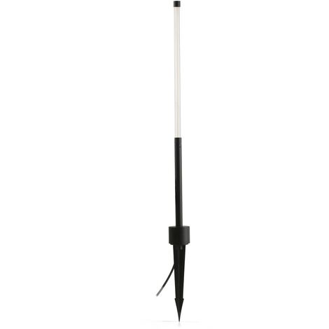Btstil Pluviometro per giardino, antigelo, 17 cm, per esterni, in vetro, con fiocco di metallo, pluviometro per giardino, prato, terrazza