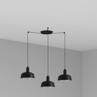 TATAWIN S 3L Lampada sospensione nera