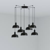 TATAWIN S 7L Lampada sospensione nera