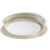 Faro TENDER Plafoniera a incasso Grigio Chiaro 2700K