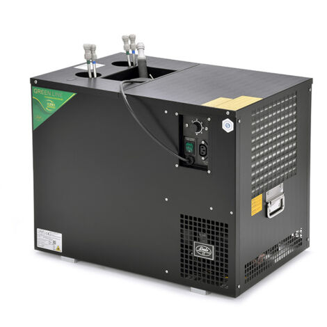 Zapfanlage, Bierzapfanlage AS-110, 2- / 4- / 6-leitig zur Auswahl, Durchlaufkühler, Nasskühler - Untertheke, Green Line, Cooling grinding:2-leitig