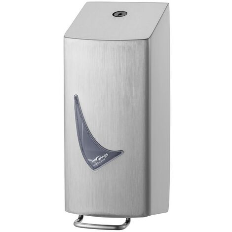 Seifenspender, Schaumseifenspender Edelstahl AFP-C - WIN SDR04 SAL, 400ml (1/5)