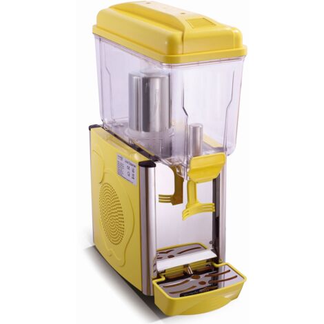 Getränkespender, Getränkespender mit Kühlung, Saftspender mit Kühlung, Kaltgetränke Dispenser - COROLLA 1G gelb (1/2)