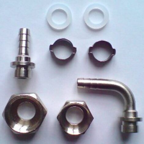 CO2-Schlauchtüllenset, 8 Teile - 7mm (1/2)