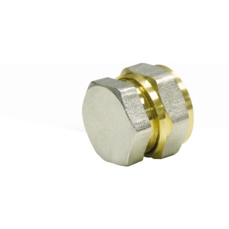 Schraubfitting Stopfen 16mm, Verbundrohr Fitting, DVGW Zertifiziert (1/2)