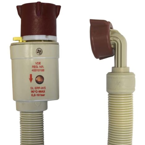 Zulaufschlauch, Sicherheitszulaufschlauch Aquastop, 4m, 3/4 Zoll