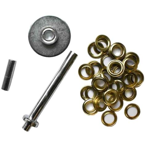 Ösen Set mit Stanzwerkzeug, 11mm, 15-teilig (1/5)