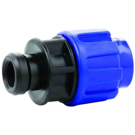 PP PE Rohr Verschraubung Kupplung 16 x 1/2" IG