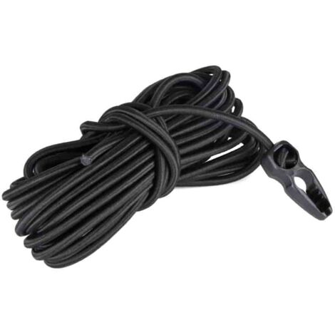 Expanderseil 12m, Gummiseil, Planenspanner, Clipverschluss (1/5)