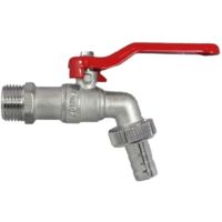 Auslaufventil 1 Zoll, Hebel Auslaufhahn, Garten Wasserhahn