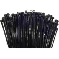 Kabelbinder schwarz, 100 Stück, 530x4,8mm, UV-beständig, Boni-Shop