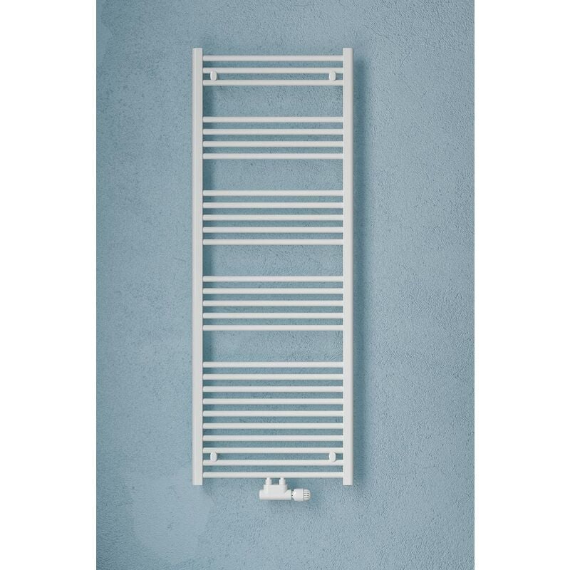 SCALDASALVIETTE TERMOARREDO ELETTRICO ZEHNDER AURA BIANCO 120X50  PBEZ-120-50/MQ-9016