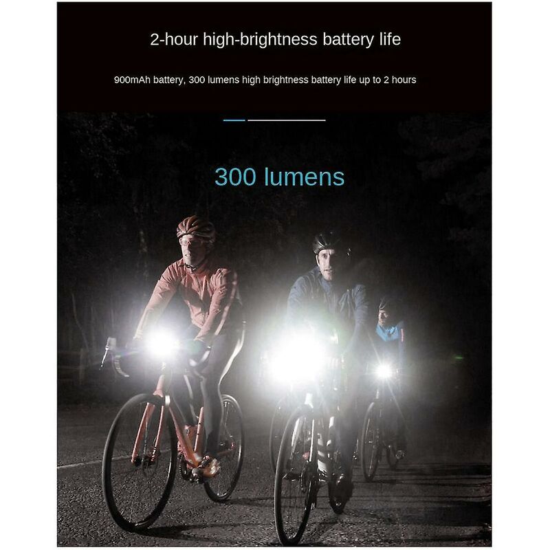 Tx300 Min Fahrradlicht regenfest USB wiederaufladbar LED