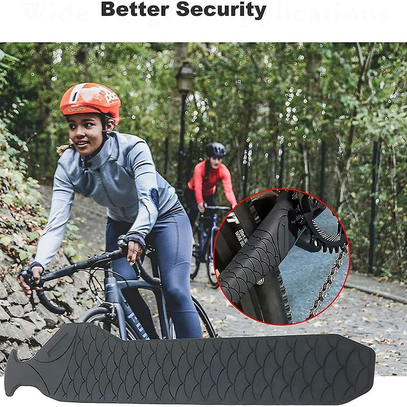 Fahrrad-Kettenstrebenschutz, schützt Fahrradkette und Sitzstreben