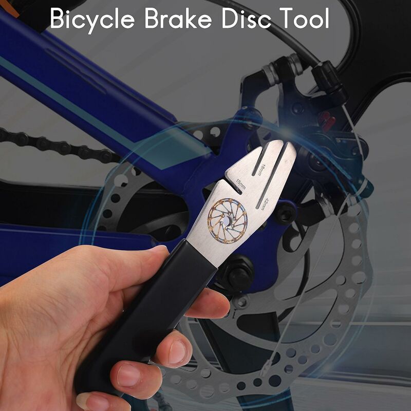 MTB Bike Fahrrad Bremsscheibe Ausrichtung Abrichten Werkzeuge Mountainbike  Disc Abflachung Korrektur Wrench Edelstahl Werkzeug
