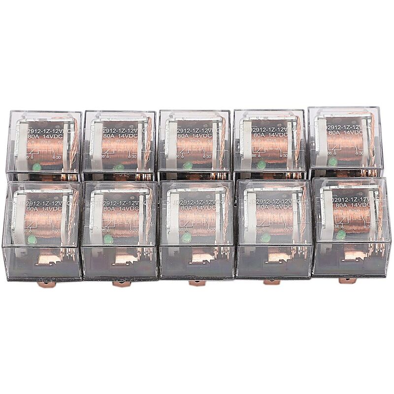 GEARMONSTER 12V/140A BSR volledig automatisch batterijscheidingsrelais met LCD-scherm, dubbele batterijisolator-kit, VSR automatisch lader met 6M kabel voor auto, vrachtwagen, camper, boten
