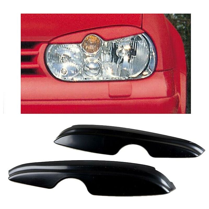 Auto Scheinwerfer Kopf Licht Lampe Augenbraue Aufkleber Dekoration  Abdeckung Trim Für Golf 4 Mk4 Iv 1999-2004