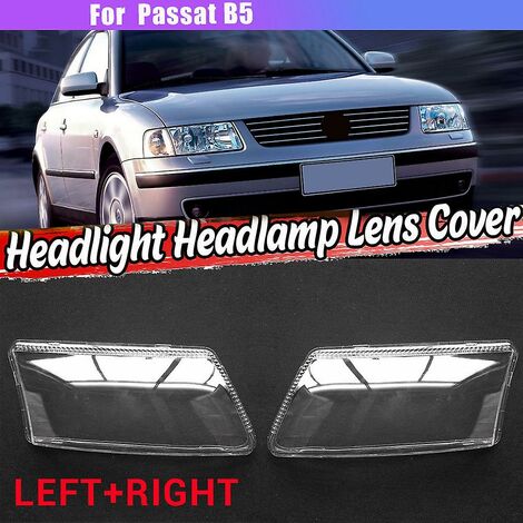 Rechte Seite für B5 Auto Scheinwerfer Objektiv Abdeckung Kopf Licht Lampe  Lampenschirm Front Licht Shell Abdeckung
