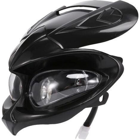 Motorräder Universal Verkleidung Kopf Licht Lampe Motorrad Dual