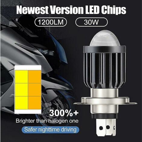 H4 LED PHILIPS 2x Auto-Lampe Ultinon Pro6000 12V Scheinwerfer Glühlampe  Birne