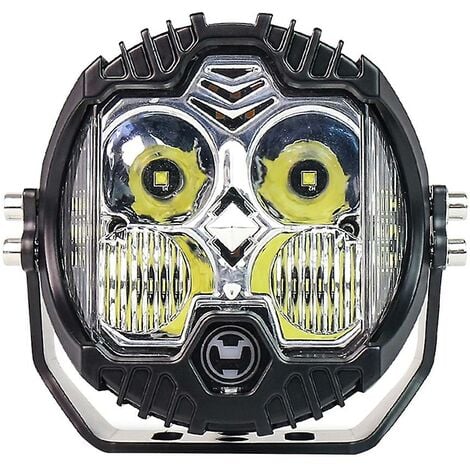 5 Zoll LED-Scheinwerfer 40 W 5000 lm 4 LEDs für Motorrad Offroad Uaz 12 V