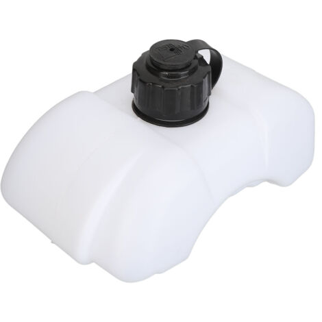 Kraftstofftank-Baugruppe Für Rasenmäher 1E40F – Leerer Benzintank Aus PP, Inkl. Kraftstoffhahn & Ölleitung, Maße 22x10,5x8,5 Cm, Für 2-Takt-Motoren