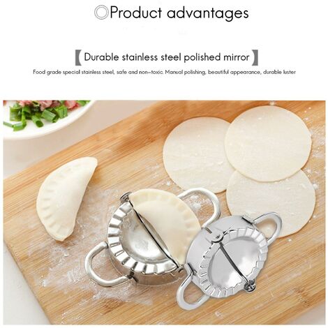 Empanada-Presse Aus Edelstahl – 2-in-1 Teigschnei Produktbild-Vorschau 3