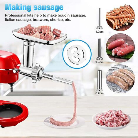 Rasureis-Aufsatz Für KitchenAid Standmixer – Inkl. 10 Eisformen