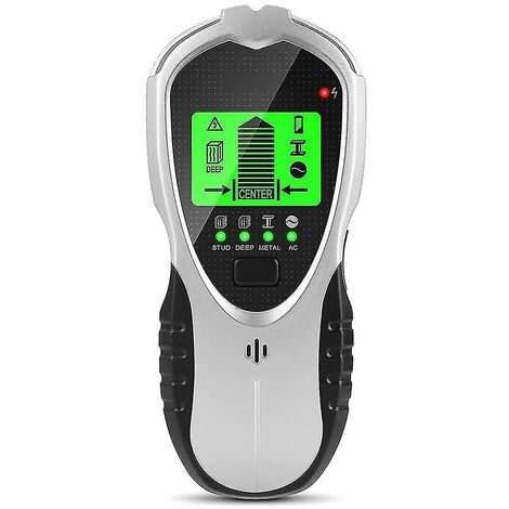 Balkenfinder, Wandscanner, 5-in-1, elektronischer Multidetektor mit intelligentem Sensor, hochauflösendem LCD-Display & Audioalarm, für Metall, Wechselstromkabeln, Balken, Rohren, Orange | DE Balkenfinder, Wandscanner, 5-in-1, elektronischer Multidetektor mit intelligentem Sensor, hochauflösendem LCD-Display & Audioalarm, für Metall, Wechselstromkabeln, Balken, Rohren, Orange | DE