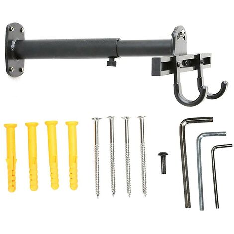 Fahrradhalter Wandhalterung Für 4 Fahrräder Und 3 Helmhaken, Fahrrad