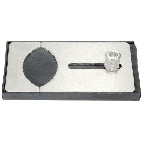 GERmanikure 6mm Kristallglas Häutchenentferner - Böhmischer Kristall - Mit Ledertasche