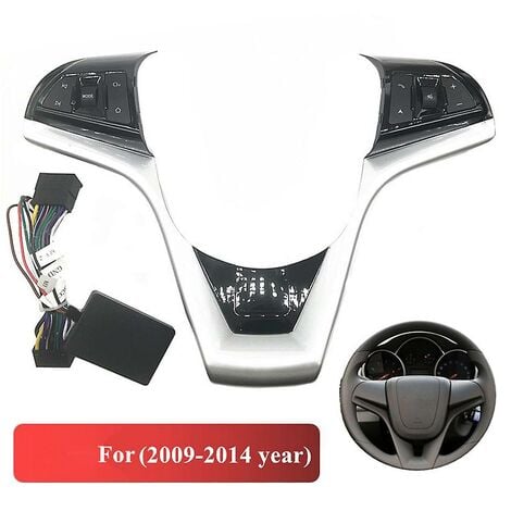 Auto Lenkrad Tasten Schalter Lautstärke Telefon GPS Funktion Schalter Panel  Für Cruze 2009-2014