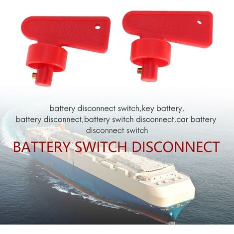 Batterietrennschalter zum Trennen und Abschalten des Kill-Schalters für  Auto, Boot, Wohnmobil, ATV