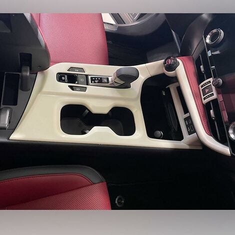Auto Carbon Fiber Center Konsole Getriebe Shift Panel Abdeckung
