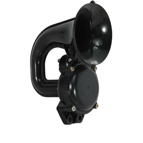 LKW 135 dB Horn 12/24 V super lautes Trompetenhorn mit elektrischem Ventil  flach für Auto