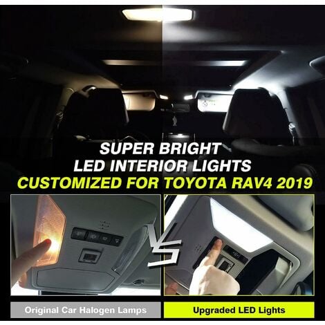 Auto-weißes LED-Innenraum-Upgrade-Licht-Lampen-Birnen-Set für 2019 2020
