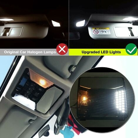 2X 120 LED Dach Lampe Leuchte Innenraum Beleuchtung Licht Auto Kfz Car 12V