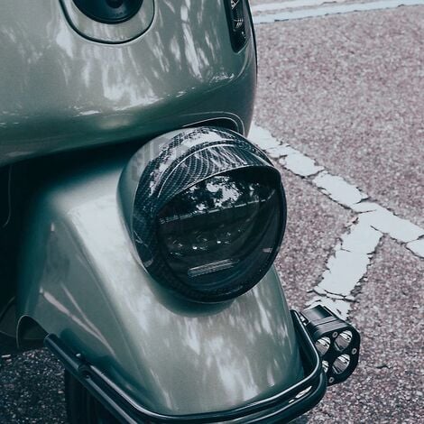 Motorrad Scheinwerfer Schutz Abdeckung Scheinwerfer Rahmen Für Gtv