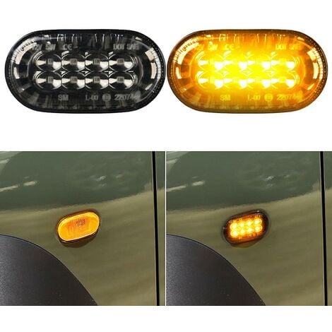 Auto-LED-Blinker-Seitenmarkierungen für Jimny Jb64 Jb74 Jb64w Jb74w Jb23w  2018–2020