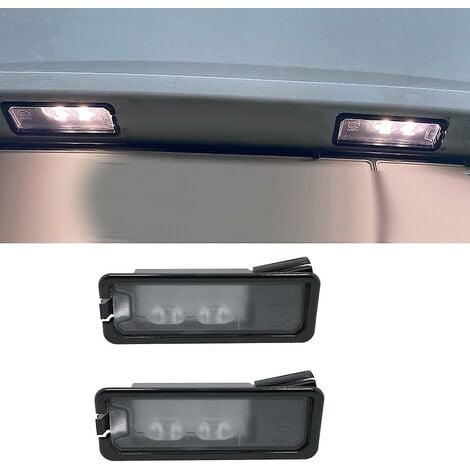 Kennzeichenbeleuchtung Nummernschildbeleuchtung Paar für VW Golf 2