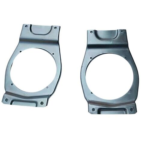 MAGICLULU Lampenschirmhalter Set - 2 Stück Chrom Harfen Für Tisch- & Stehlampen