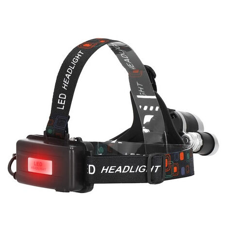 Lampada Frontale LED MagicTek 5000LM – Ricaricabile, Impermeabile, Batteria 18650 Inclusa