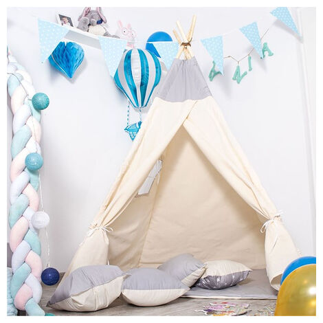 Tenda Teepee per Bambini - Panna