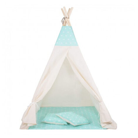 ECD Germany Tenda Tipi Tenda da Gioco per Bambini 117x105x108 cm