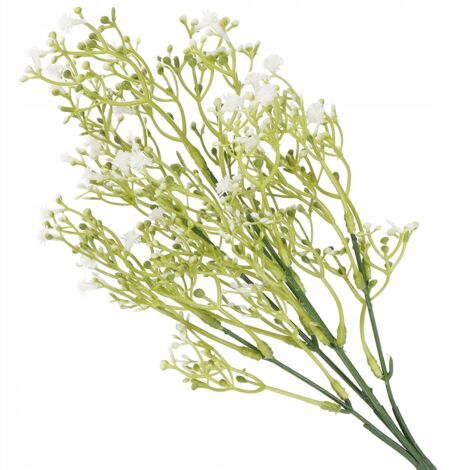 Gypsophila Finti 10 Pezzi - Fiori Artificiali Bianchi Per Matrimoni, Centrotavola E Decor Casa - Foto 5