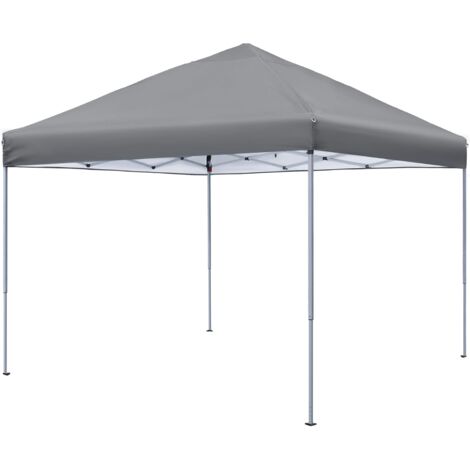 Aufun Gazebo Pop-up 2,5x2,5 M – Impermeabile, Antivento, Con Protezione UV E Altezza Regolabile