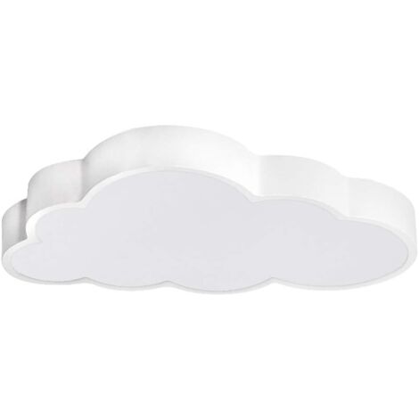 NETTLIFE Plafonnier LED 48W Lampe De Salon Dimmable Avec Télécommande Design Moderne Chambre Blanc Pour Cuisine Couloir Bureau 92461751