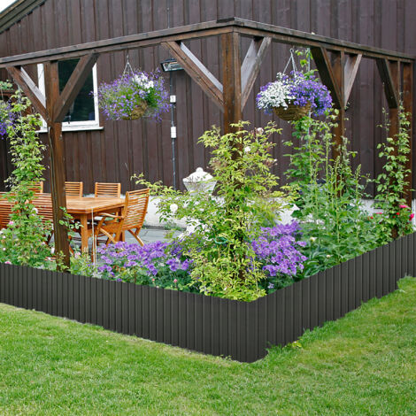 Bordure De Pelouse Gardena - 15 Cm De Hauteur, 9 M De Long, Pour Délimiter Proprement Ta Pelouse Ou Tes Massifs