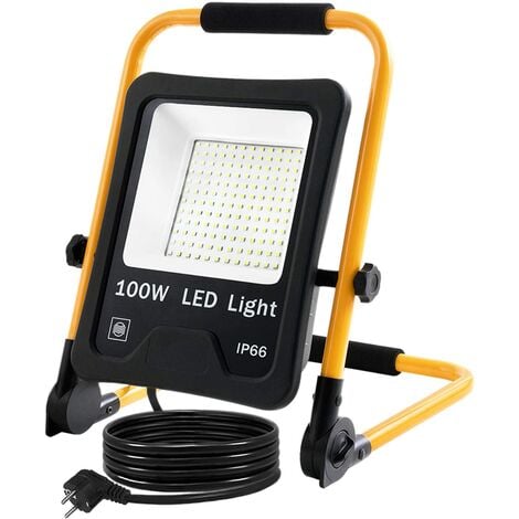 6x 18W 1620LM Lampe de travail 6 LED barre de phares antibrouillard pour  camion voiture tout-terrain moto