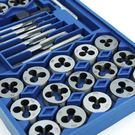 AUFUN taraud set 40 pcs jeu de tarauds M3-M12